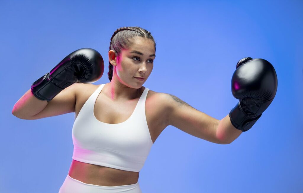 hyperandrogénie femme boxe