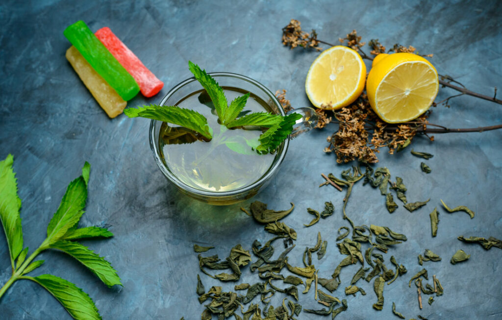 Tisane de Menthe Poivrée pour perdre du ventre